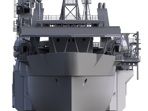 Kreuz Installer Schiffsmodell Modelship Diving support vessel 3D-printmodel
