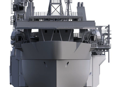Kreuz Installer Schiffsmodell Modelship Diving support vessel 3D Print Model