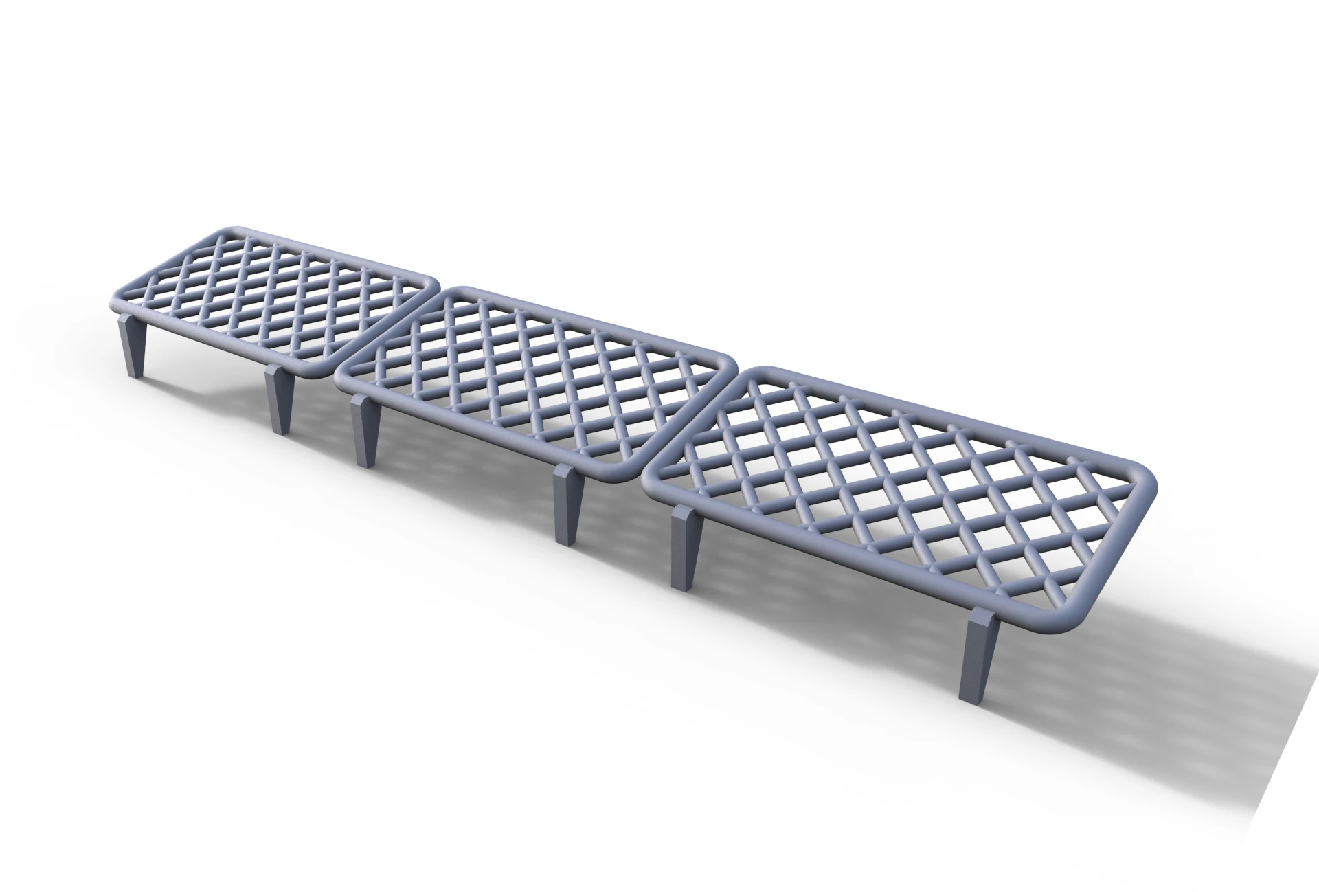 SAFETY NET HELIDECK HELICOPTER LANDING DECK 3D Print Model .c4d .max .obj .3ds .fbx .stl .blend 