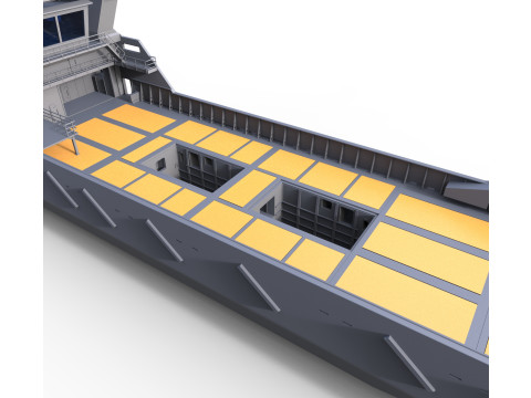 DIVING SUPPORT VESSEL SCHIFFSMODELL MODELSHIP 3D Принт Модель