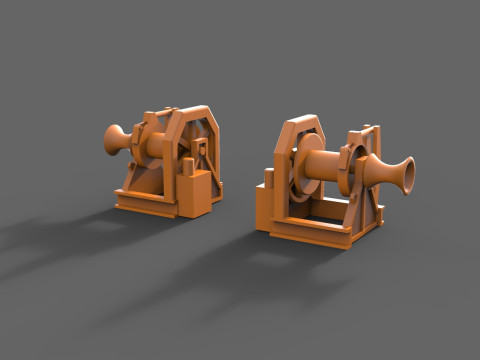 WINCH FOR SHIP MODEL 175 FAIRMOUNT SUMMIT SMALL 3D Print Model