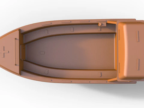 RESCUE BOAT 3D Print Model