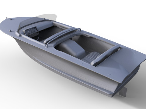 SPORT BOAT PANTHER GDR 3D Print Model