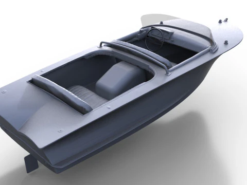 SPORT BOAT PANTHER GDR 3D Print Model