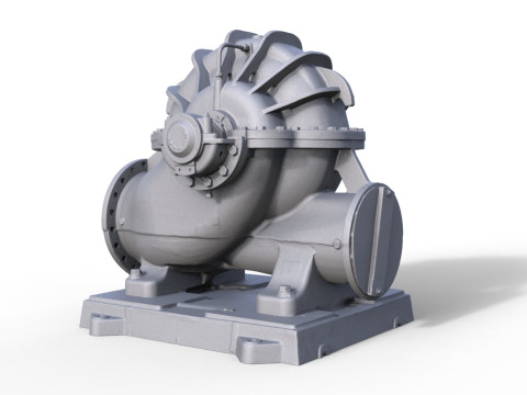 PUMP 3D SCAN FOR MODEL SHIP MODEL MAKING DIORAMA CARGO 3D Принт Модель