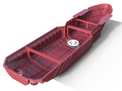 GYROSCOPE STABILIZER FOR BRUSHLESS MODEL SHIPS Model do druku 3D