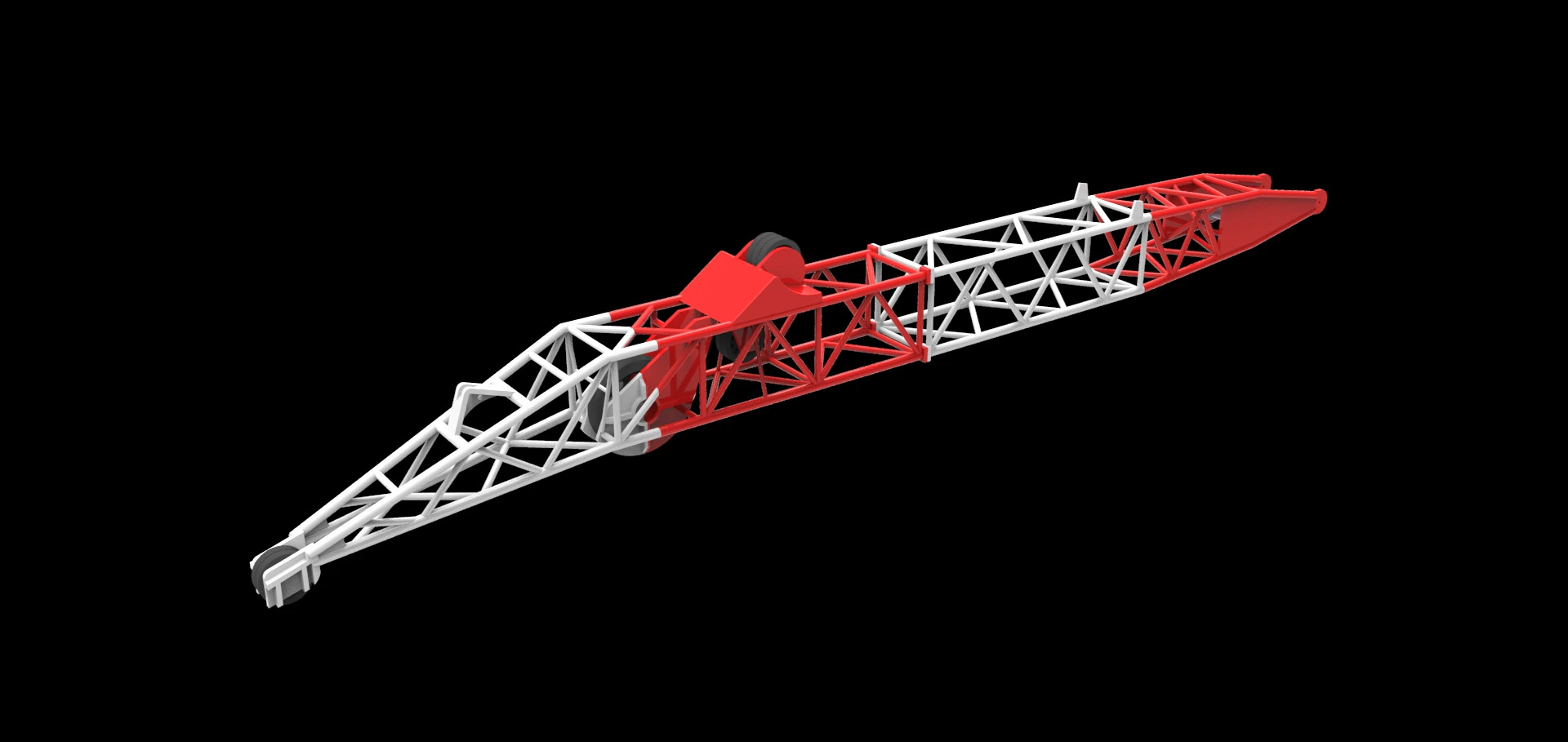 CRANE BOOM FOR SEABEX ONE SHIP MODEL 3D Print Model .c4d .max .obj .3ds .fbx .stl .blend 
