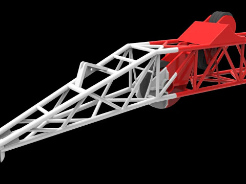 CRANE BOOM FOR SEABEX ONE SHIP MODEL 3D Print Model