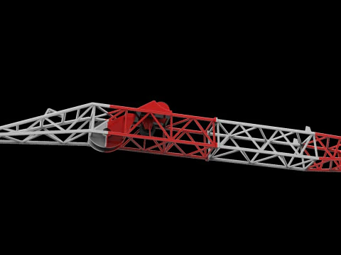 CRANE BOOM FOR SEABEX ONE SHIP MODEL 3D Print Model