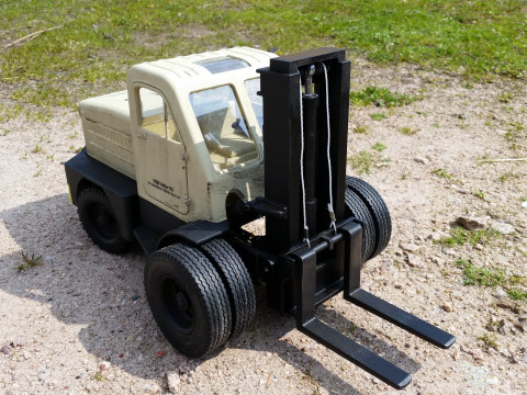 LZA 4045 FORKLIFT 1145 RUSSIA USSR FORKLIFT 3D 打印模型