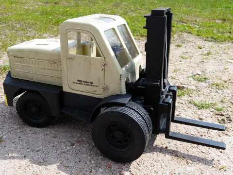 LZA 4045 FORKLIFT 1145 RUSSIA USSR FORKLIFT 3D Print Model