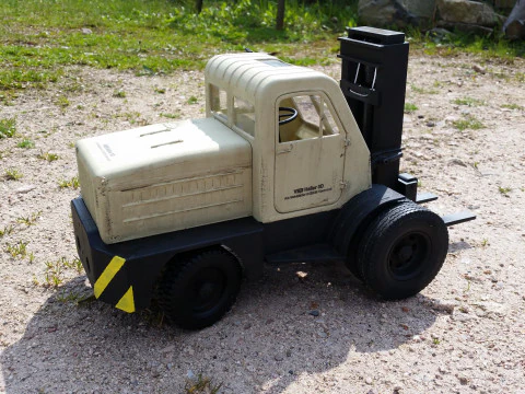 LZA 4045 FORKLIFT 1145 RUSSIA USSR FORKLIFT 3D Print Model