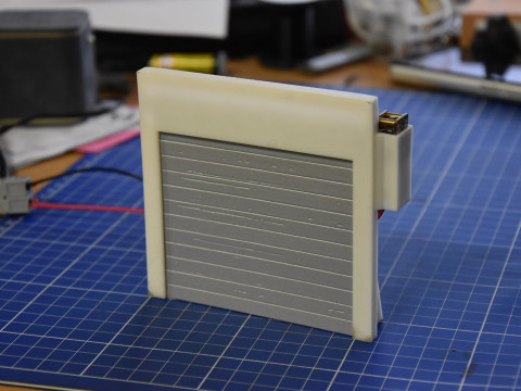 SECTIONAL DOOR FOR MODELSHIP ROLLING DOOR SHIP MODEL TYPE B 3D Print Model