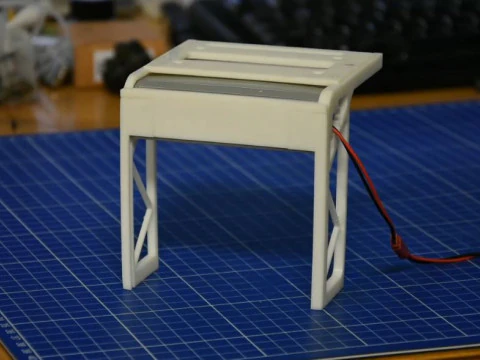 SECTIONAL DOOR FOR MODELSHIP ROLLING DOOR SHIP MODEL TYPE A 3D Print Model