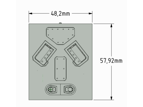 TOWING PINS SHARK JAW MODULE TYPE A FOR SHIP MODEL 3D 프린트 모델
