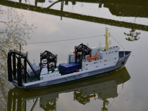 MODEL SHIP MS BROCKEN OF THE DSR GDR 175 Modelo de impresión 3D