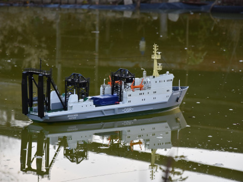 MODEL SHIP MS BROCKEN OF THE DSR GDR 175 Modelo de impresión 3D