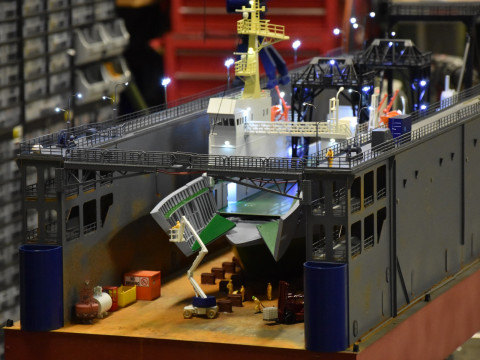 MODEL SHIP MS BROCKEN OF THE DSR GDR 175 Modelo de impresión 3D