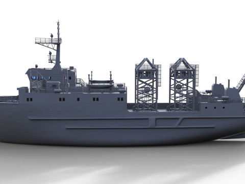 MODEL SHIP MS BROCKEN OF THE DSR GDR 175 Modelo de impresión 3D