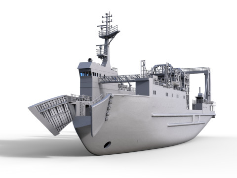 MODEL SHIP MS BROCKEN OF THE DSR GDR 175 Modelo de impresión 3D