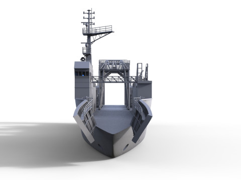 MODEL SHIP MS BROCKEN OF THE DSR GDR 175 Modelo de impresión 3D