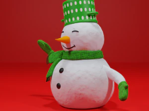 Snowman 3D Model