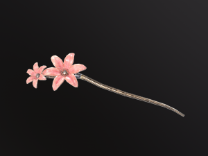 Korea Traditional Hairpin Modelo 3D