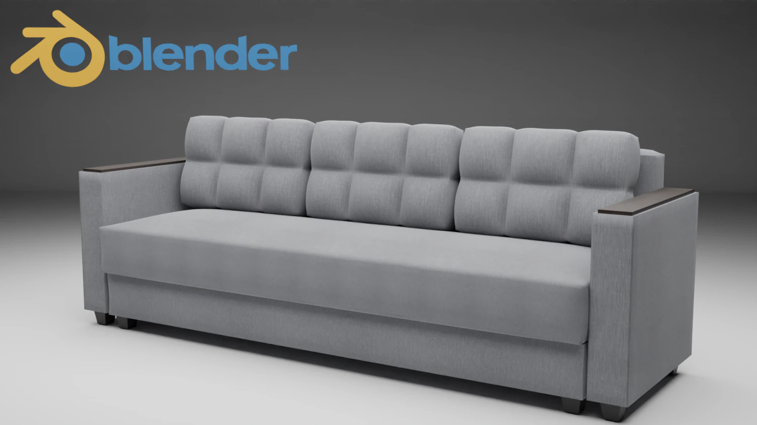 Atlanta Malmo gray sofa Mnogomebeli 3D Model .c4d .max .obj .3ds .fbx .stl .blend 