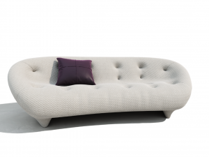 Modern Double Sofa 3D Модель