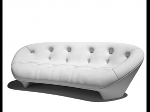 Modern Double Sofa 3D Модель