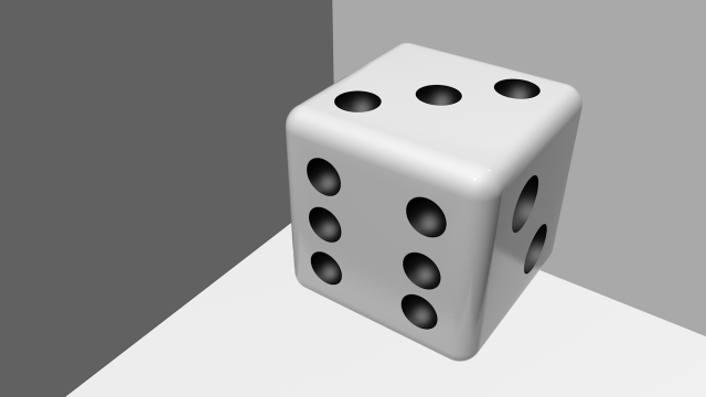 Dice 3D Model .c4d .max .obj .3ds .fbx .stl .blend 