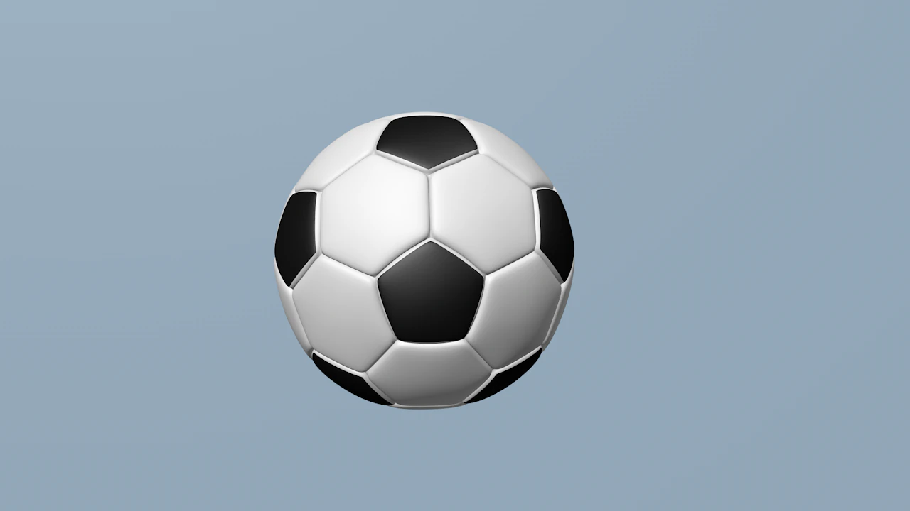 Soccer Ball 3D Model .c4d .max .obj .3ds .fbx .stl .blend