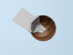 A towel basket Modelo 3D