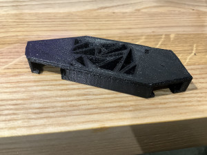 Xbox under desk controller mount 3D Baskı Modeli