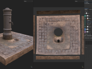 Roman Fountain Nasone 3D Модель