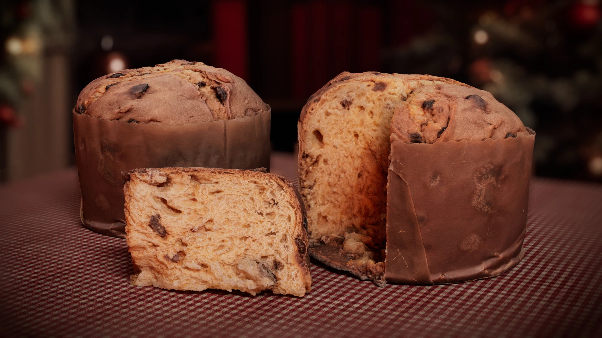 Panettone Cristmas 3D Model .c4d .max .obj .3ds .fbx .stl .blend 