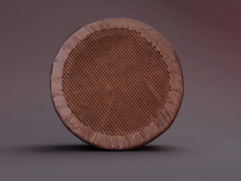 Panettone Cristmas 3D Model