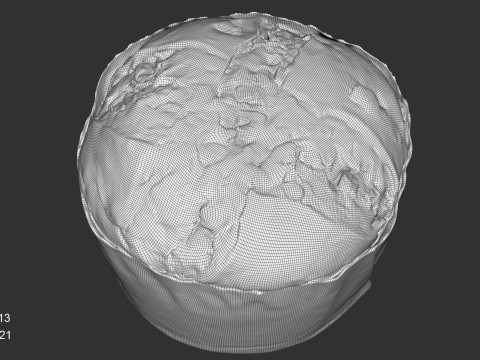 Panettone Cristmas Model 3D