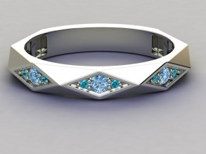 Boucheron diamond ring 3D Принт Модель