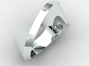Twisted ring 3D Принт Модель