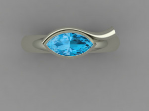 Eye ring 3D Baskı Modeli