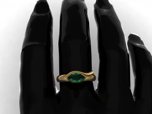 Eye ring 3D Print Model