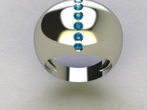 Blob ring 3D 打印模型
