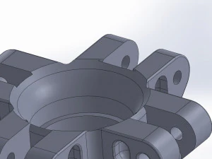 Radyal Krank Mili 3D Model