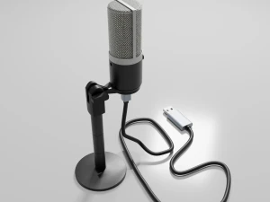 Microphone 3D Model