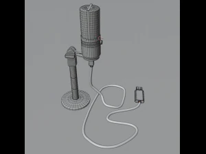 Microphone 3D Model
