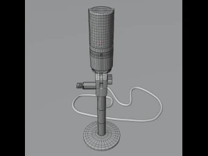 Microphone 3D Model