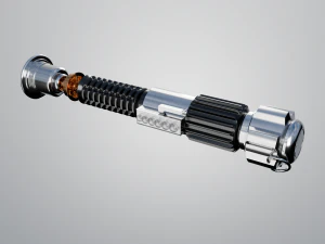Spada laser Obi Wan Kenobi Modello 3D