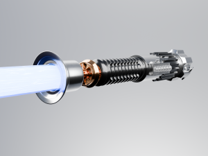 Lightsaber Obi Wan Kenobi Modèle 3D