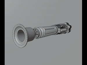 Lightsaber Obi Wan Kenobi Modèle 3D